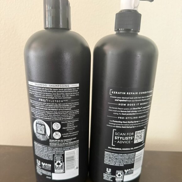 NWT Tresemme Shampoo AND Conditioner Keratin Repair with Bond Plex Technology, - Picture 2 of 2